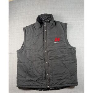 Hendrick Motorsports Puffer Vest Mens XL Black Chase Authentics 24 Racing Nascar
